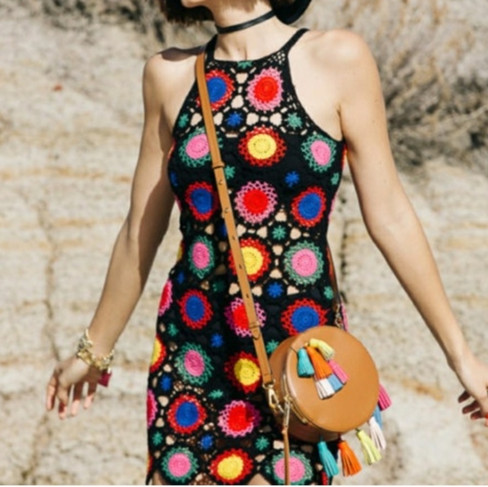 H&M Coachella- woven floral dress